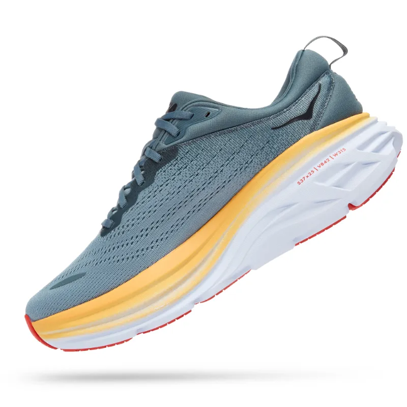 Men’s HOKA Bondi 8 – Goblin Blue/Mountain Spring (GBMS)