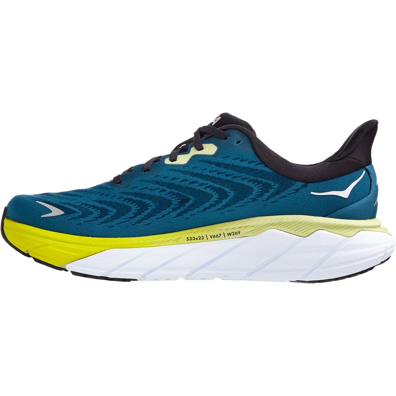 Men's Hoka Arahi 6 Blue Graphite/Blue Coral Mesh