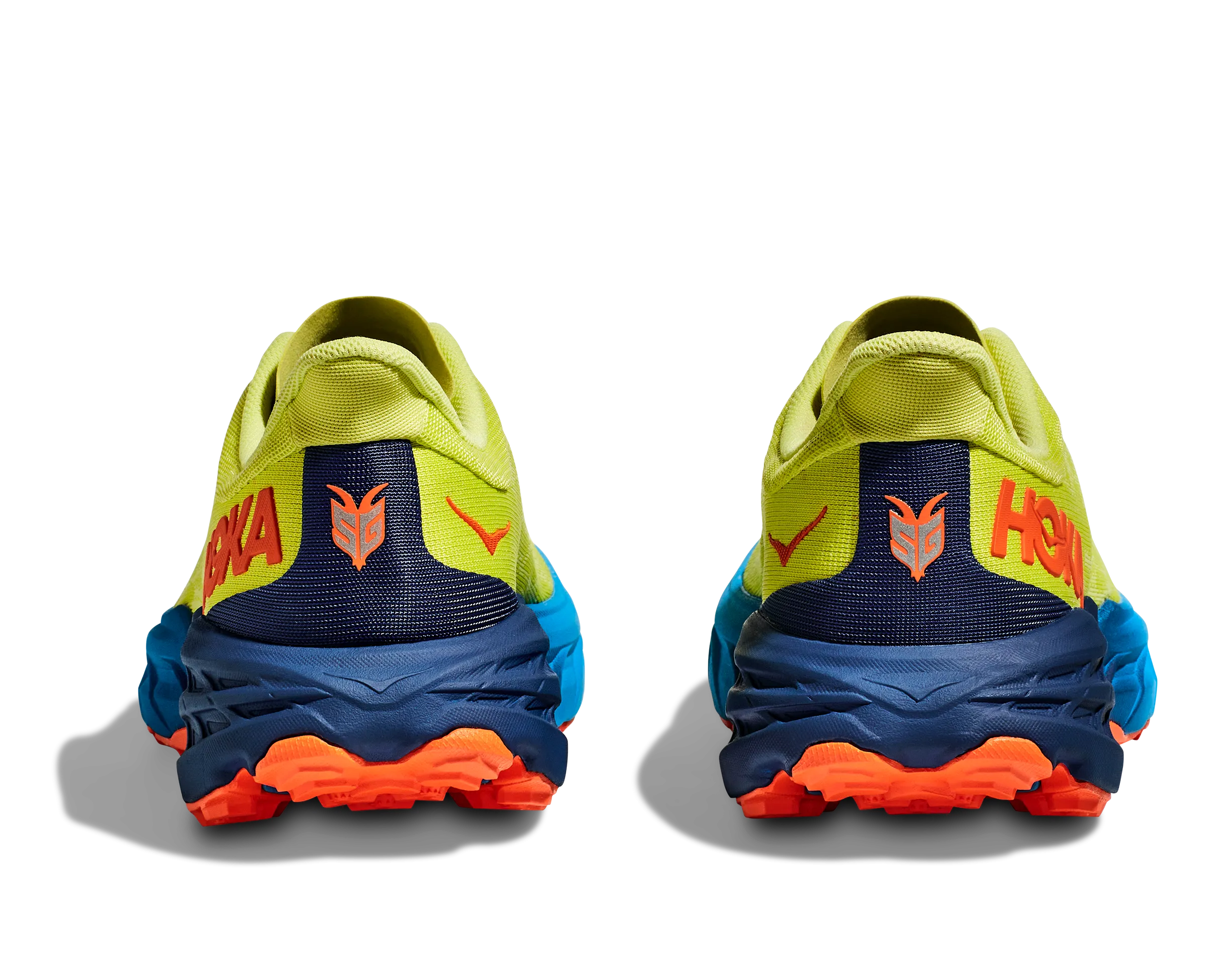 Men's Hoka Speedgoat 5 Color: Citrus Glow/Evening Primrose