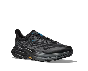 Men's Hoka Speedgoat 5 GTX Color: Black/Black