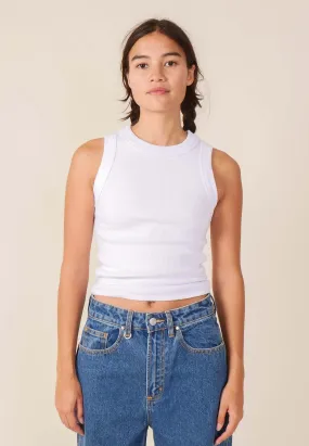 Miller Baby Rib Tank - white