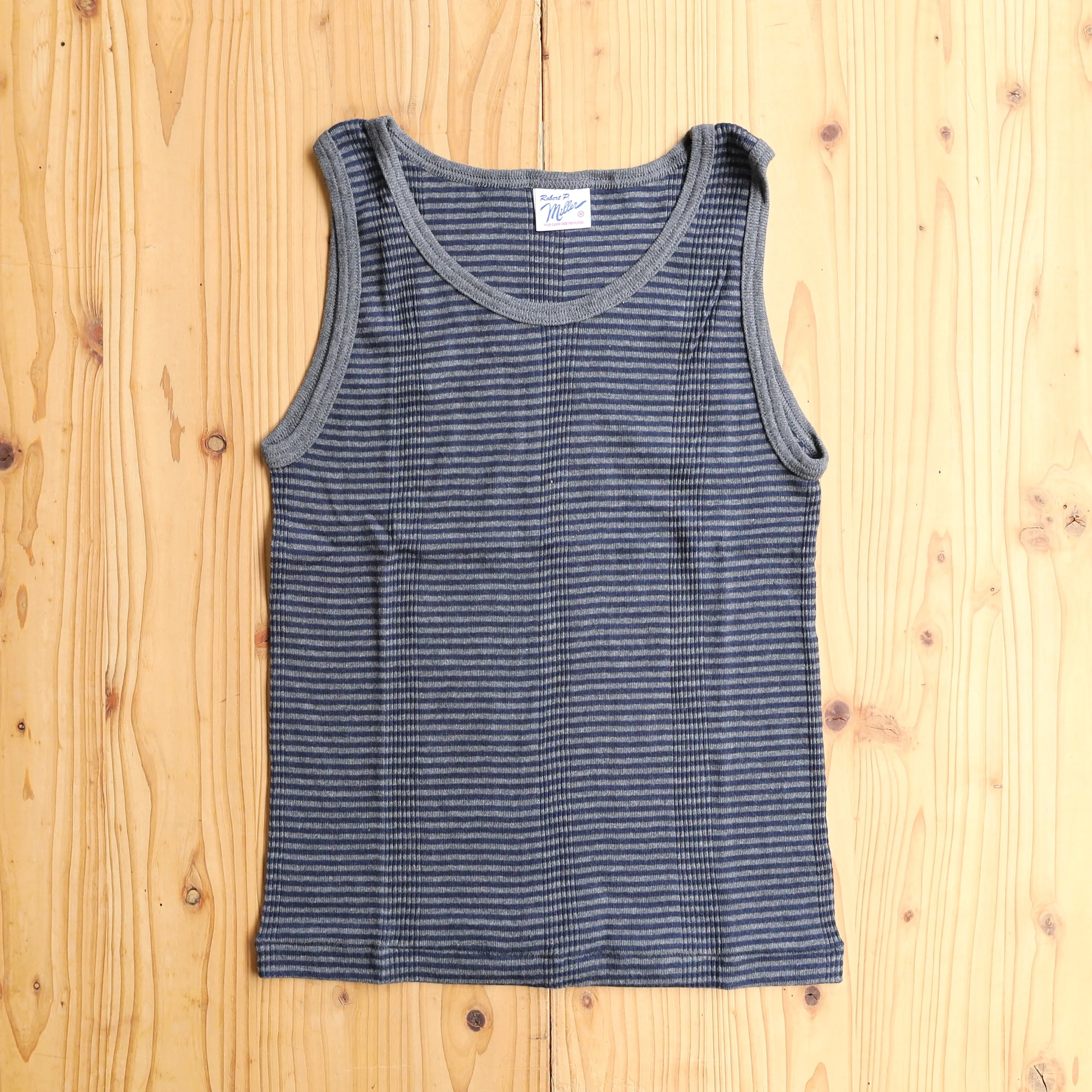 MILLER CREW NECK TANK-TOP BORDER