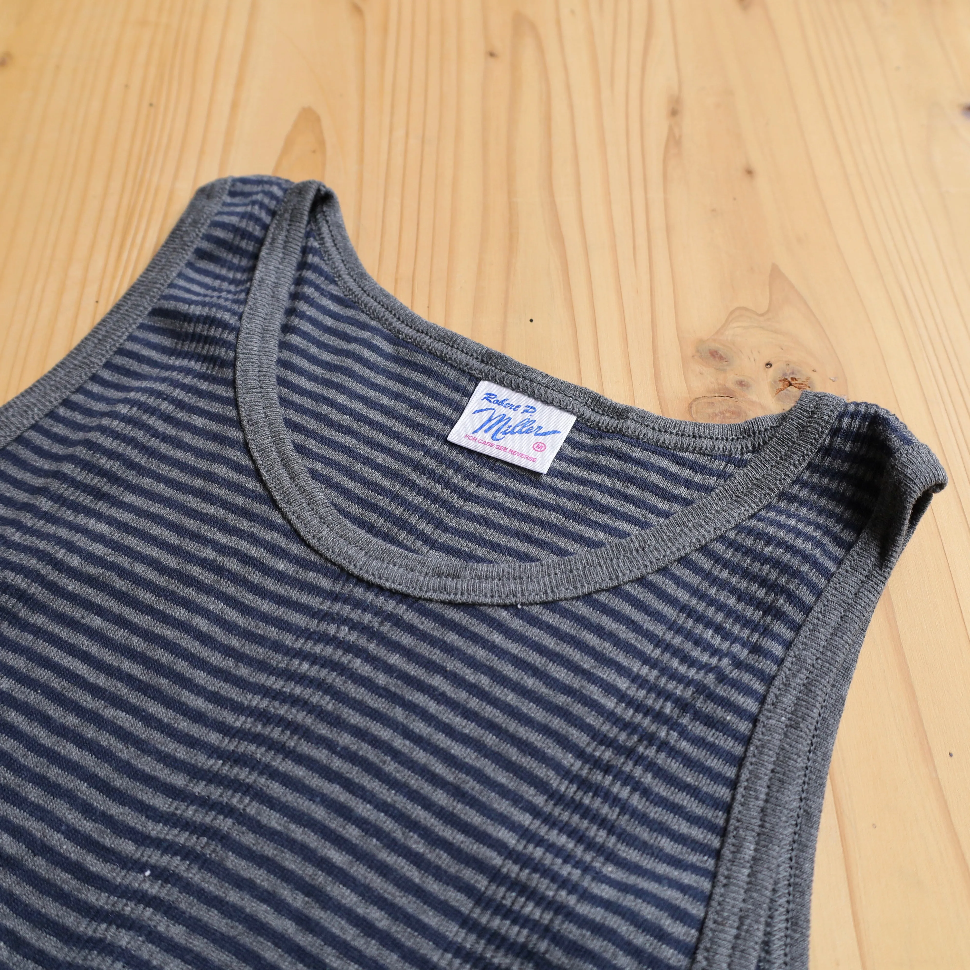 MILLER CREW NECK TANK-TOP BORDER