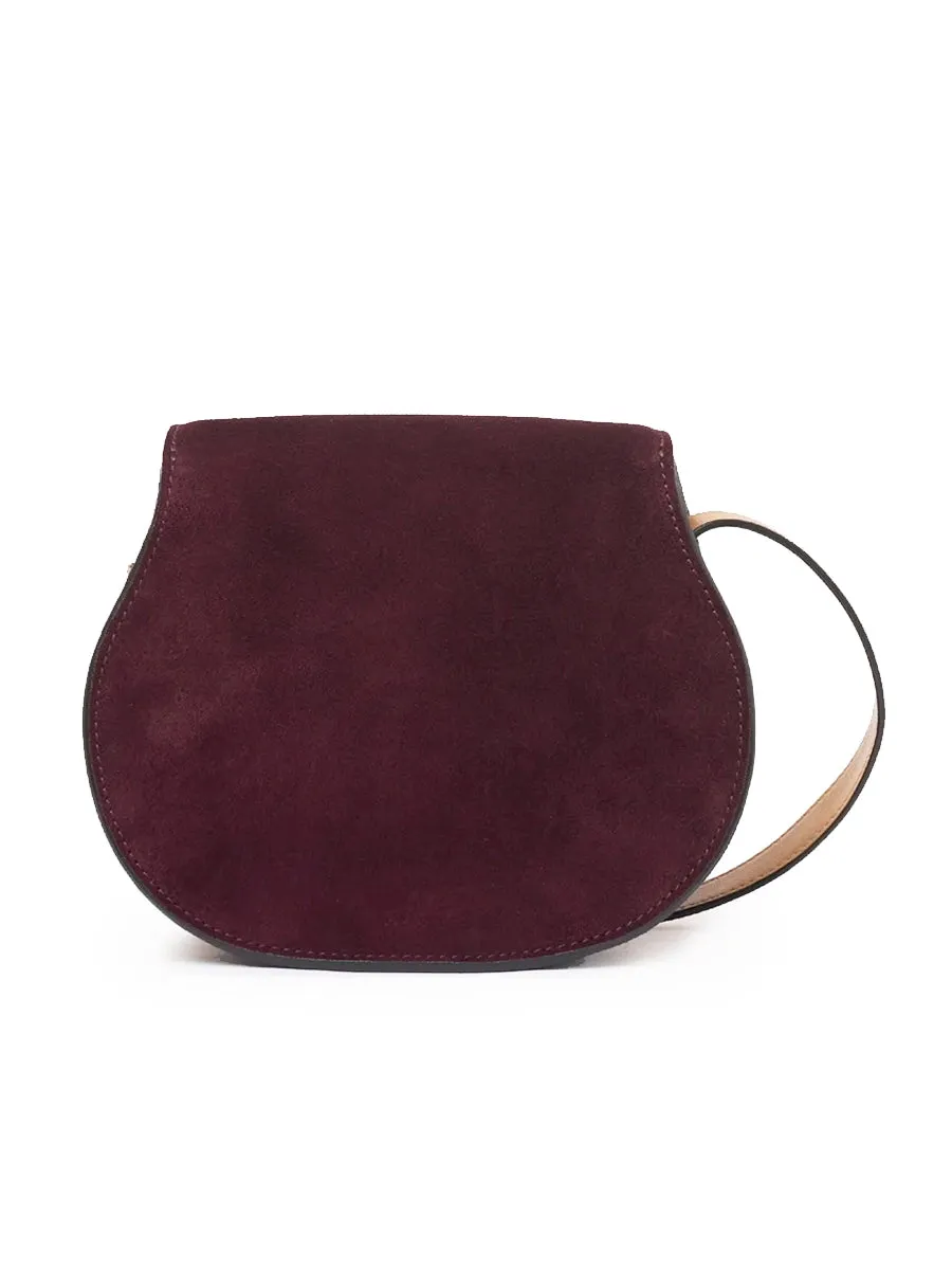 Mini Marcie Bag in Burgundy