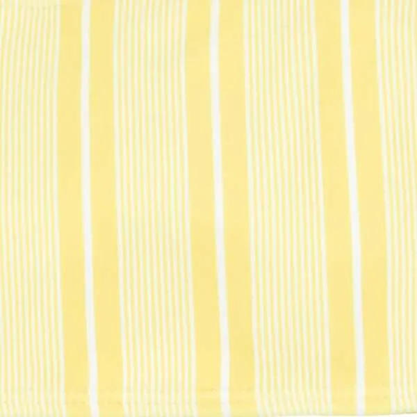 Minnow Pineapple Stripe Ruffle Tie Back Bikini