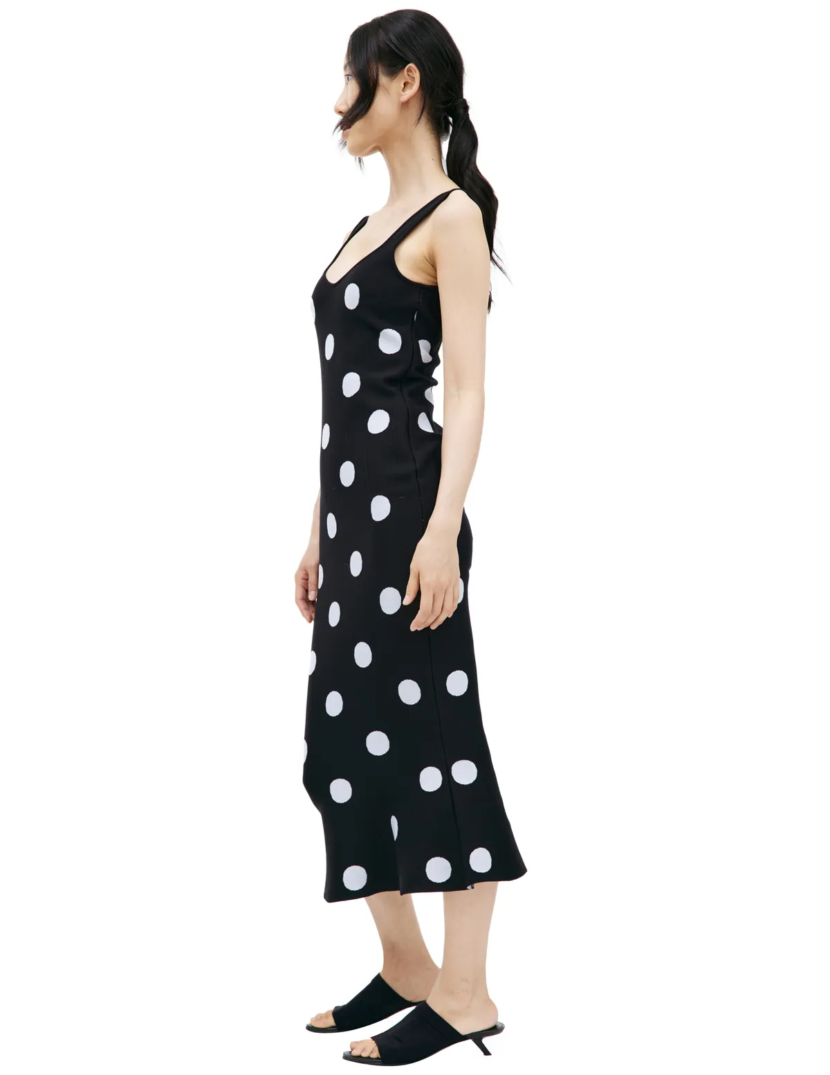 Monoprint Midi Dress