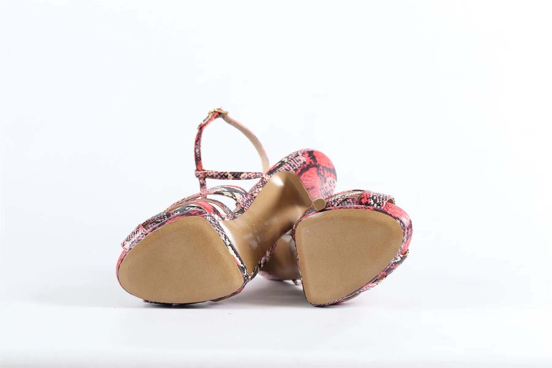 NICHOLAS KIRKWOOD LEATHER PLATFORM SANDALS EU 37.5 UK 4.5 US 7.5