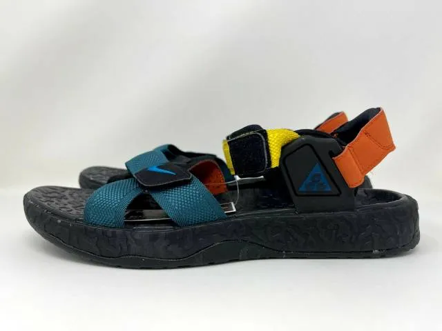 Nike acg air deschutz + dark teal cross training sandal men's size 10 dc9093-300