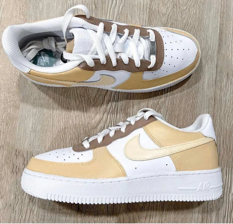 Nike Air Force 1 Custom AF 1 Tan