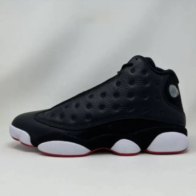 Nike air jordan retro xiii 13 playoff 2023 black red men's size 13 414571-062