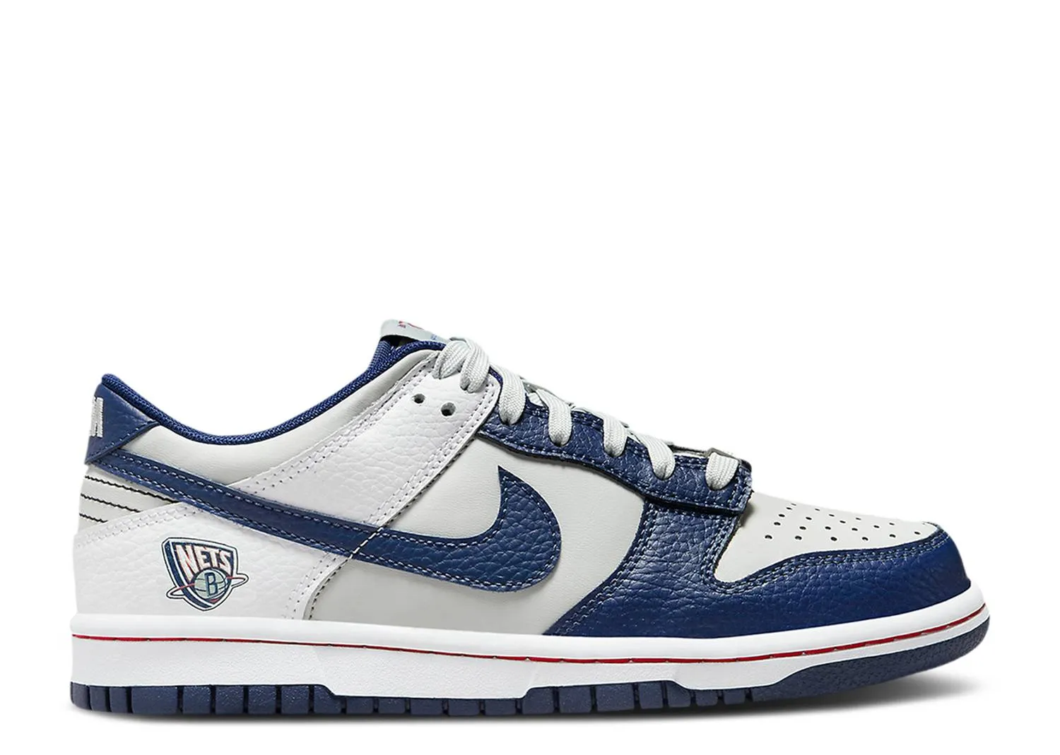 Nike Dunk Low EMB GS 75th Anniversary Nets (Wilmington Location)