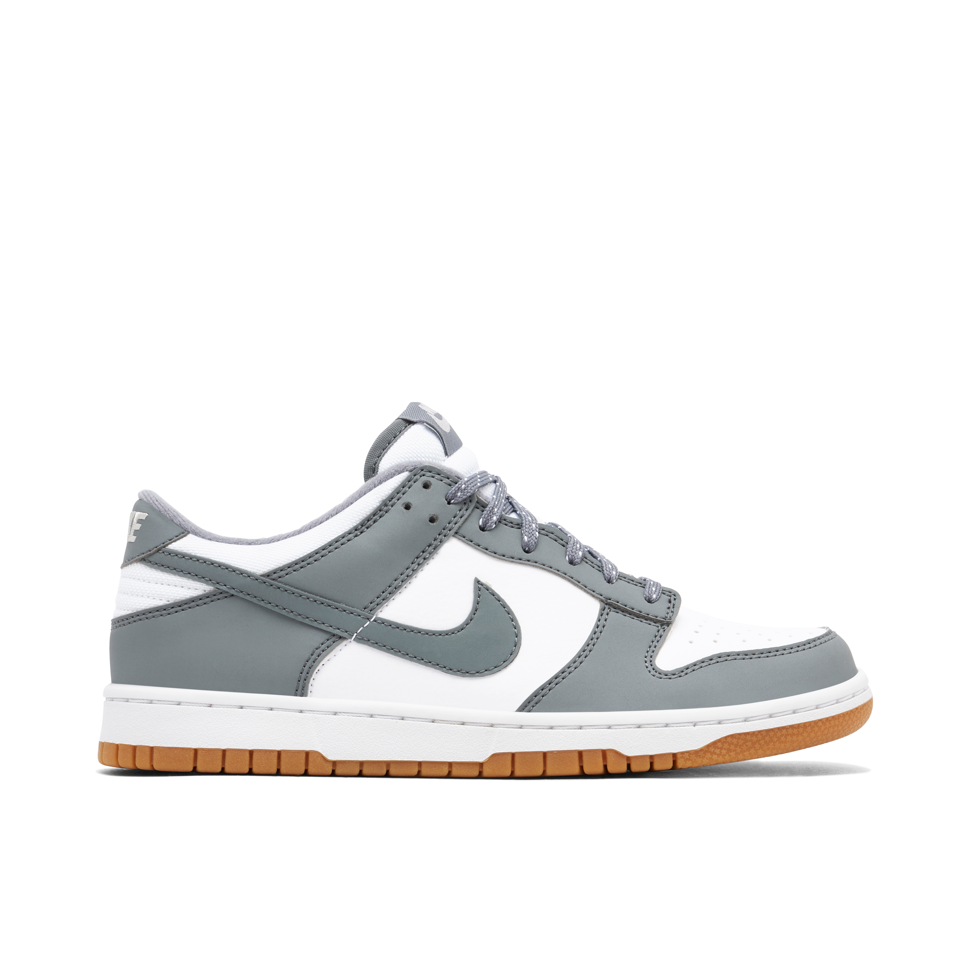 Nike Dunk Low White Grey Gum GS | FV0374-100 | Laced