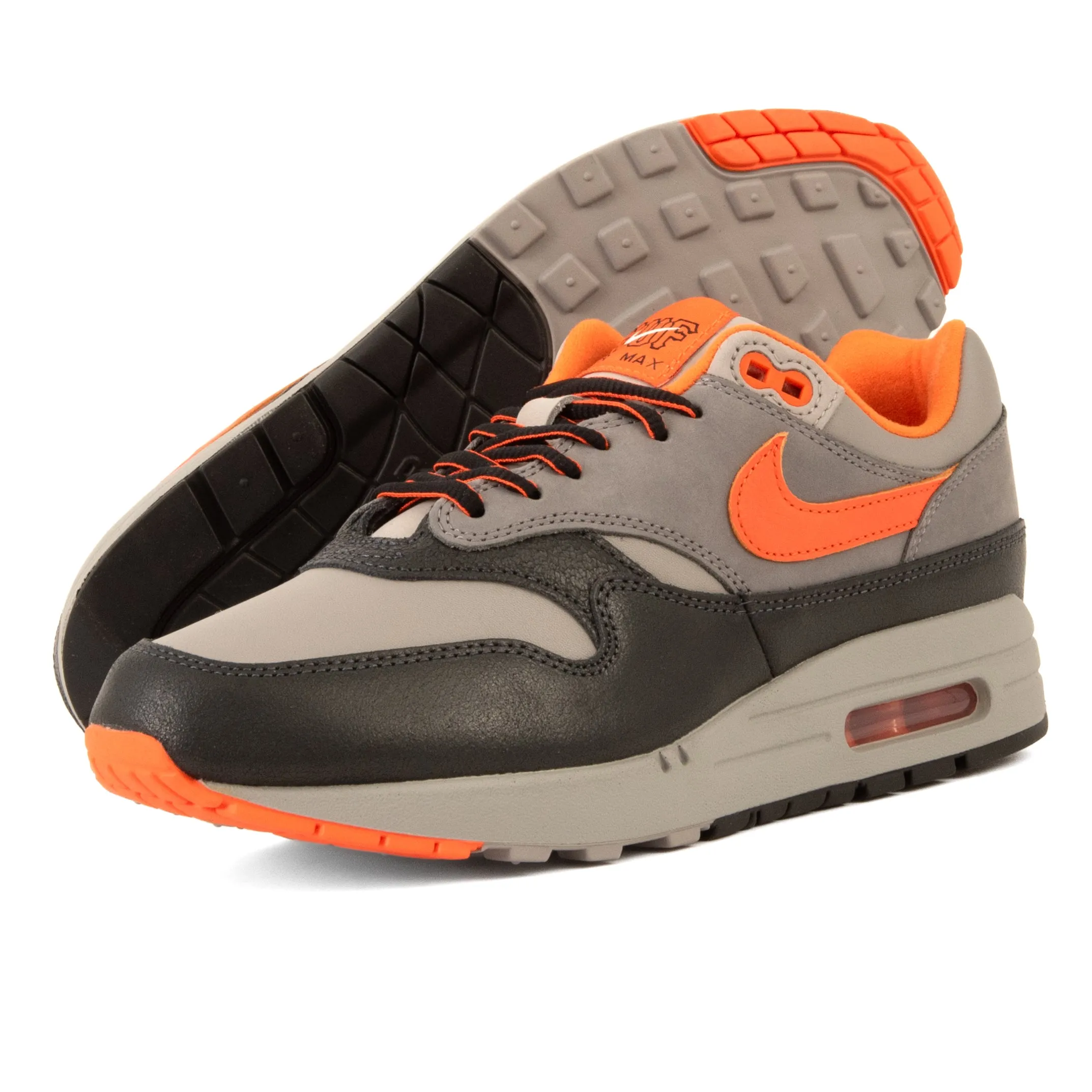 Nike - Huf Air Max 1 SP (Anthracite/Brilliant Orange/Medium Grey)