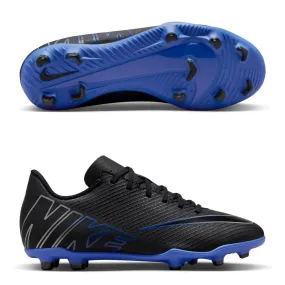 Nike Junior Mercurial Vapor 15 Club FG Soccer Cleats | Black Pack