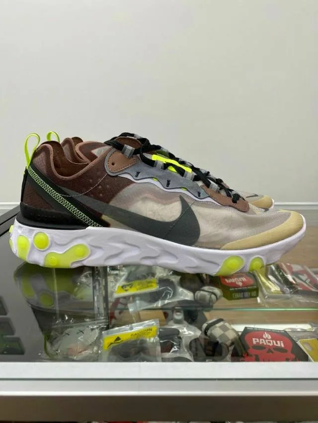 Nike React Element 87 Desert Sand AQ1090-002 size US 10.5