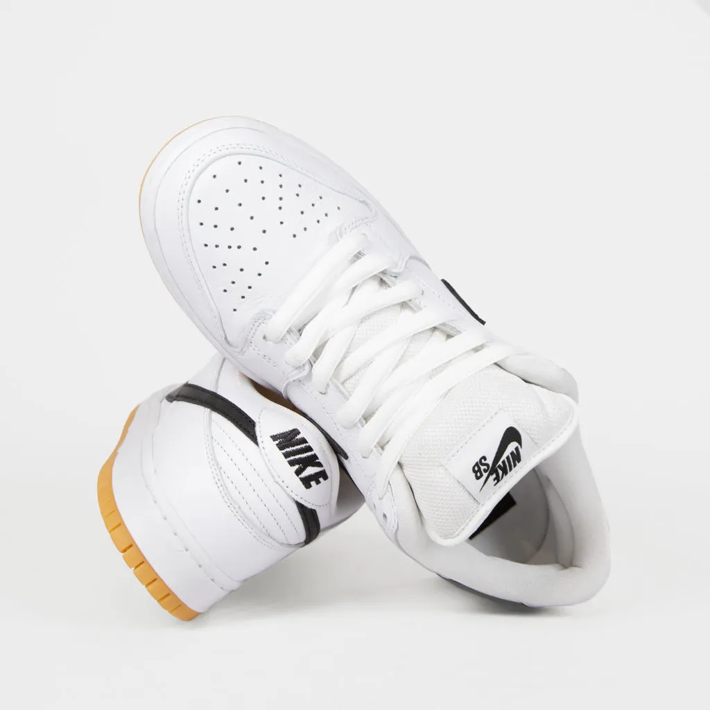 Nike SB - Dunk Low Pro GR Shoes (UK ONLY) - White / Black