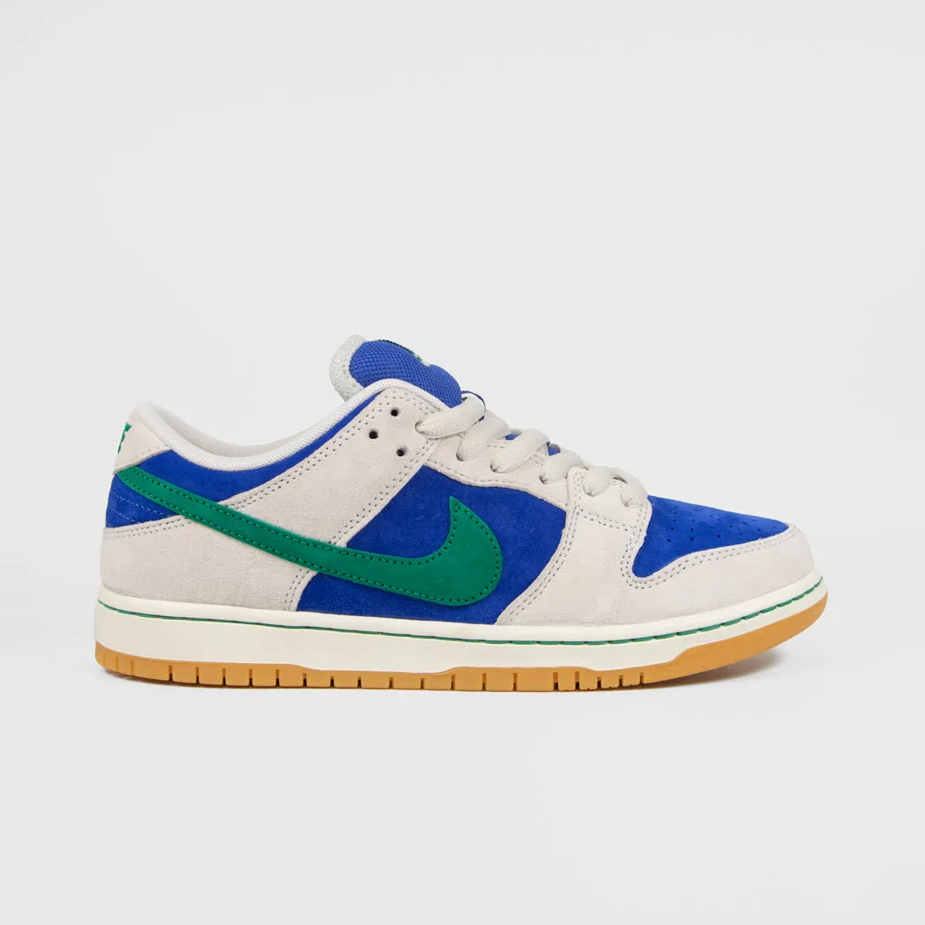 Nike SB - Dunk Low Pro Shoes - Phantom / Malachite  - Hyper Royal