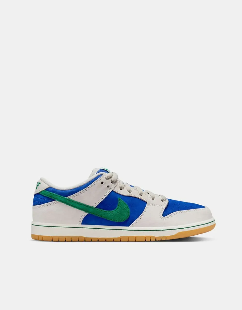 Nike SB Dunk Low Pro Skate Shoes - Phantom/Malachite-Hyper Royal