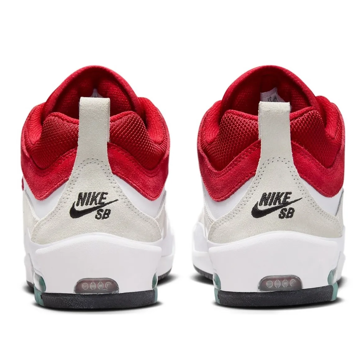 Nike SB Nike SB Air Max Ishod (White/Varsity Red-Summit White)