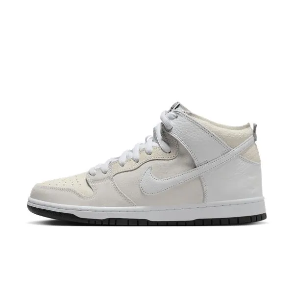 Nike SB x Antihero Skateboards Dunk High QS White- White- Black