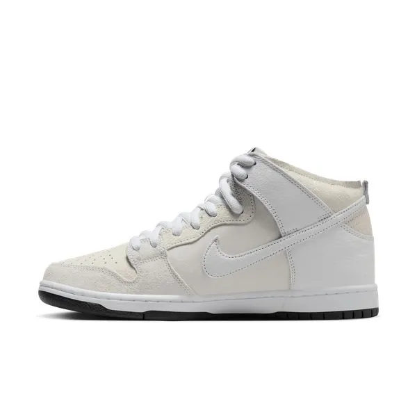 Nike SB x Antihero Skateboards Dunk High QS White- White- Black