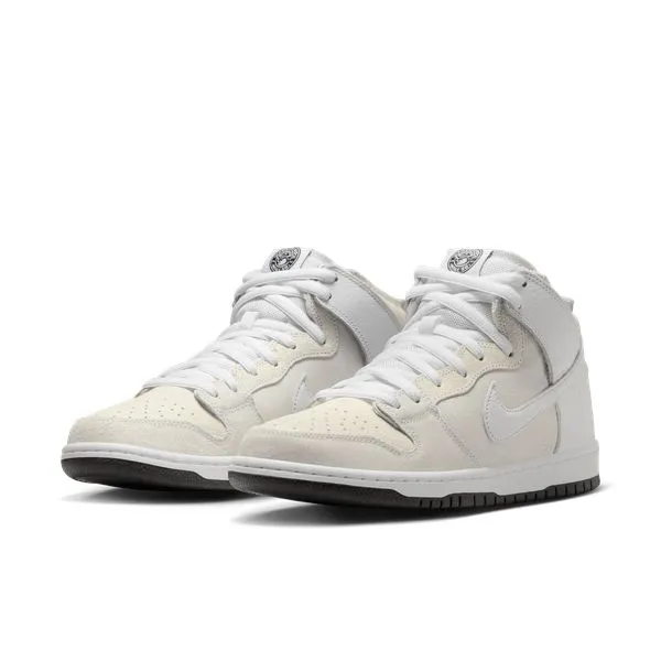 Nike SB x Antihero Skateboards Dunk High QS White- White- Black