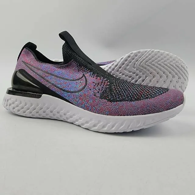 Nike WMNS Epic Phantom React Flyknit Black University Red