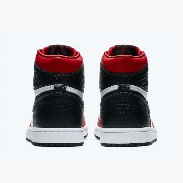 Nike women's air jordan 1 retro high og (satin red/ university red/ white/ black) sizes 6-10 cd0461-