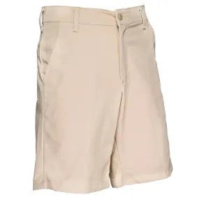 Plain Front Short Tan