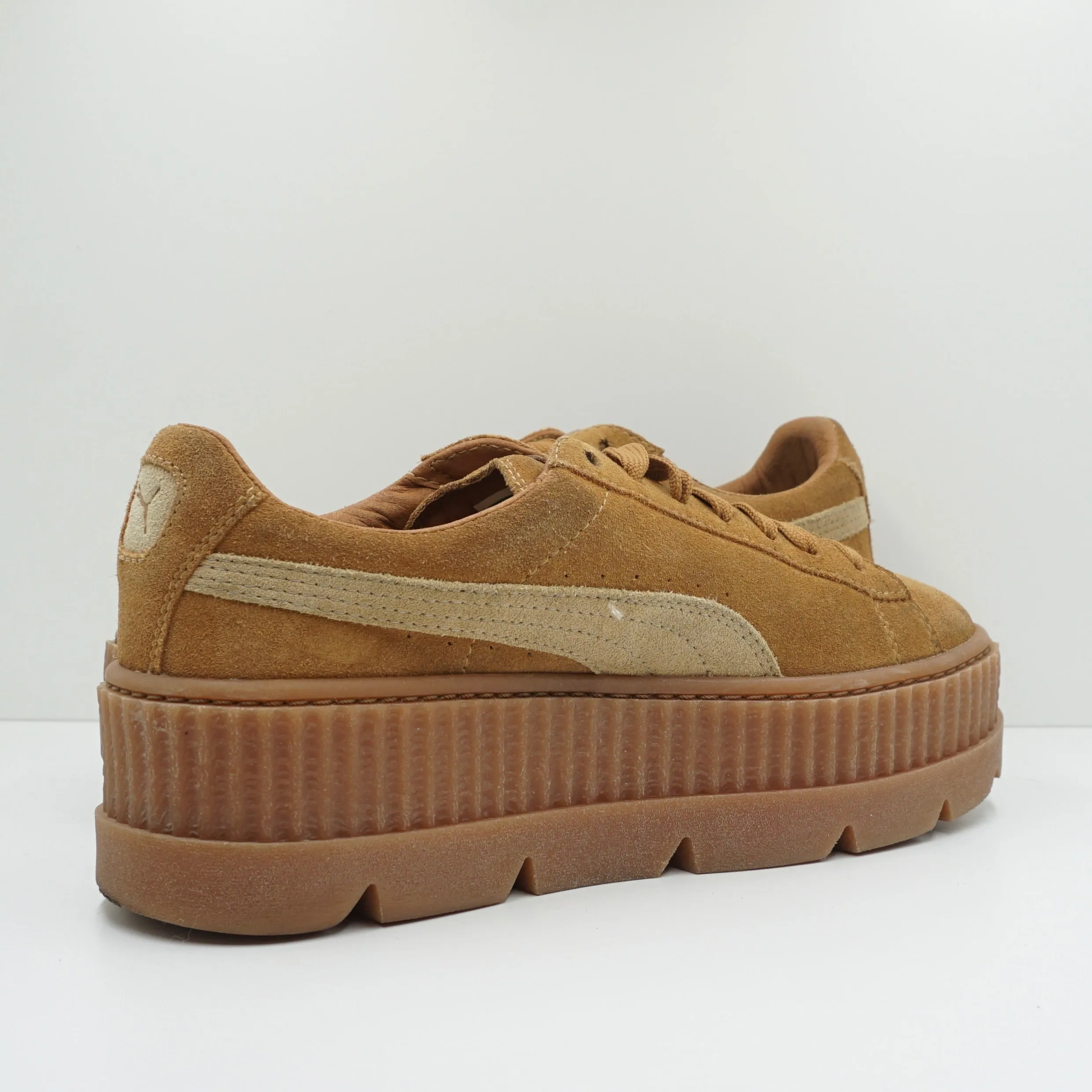 Puma Cleated Creeper Rihanna Fenty Suede Golden Brown (W)