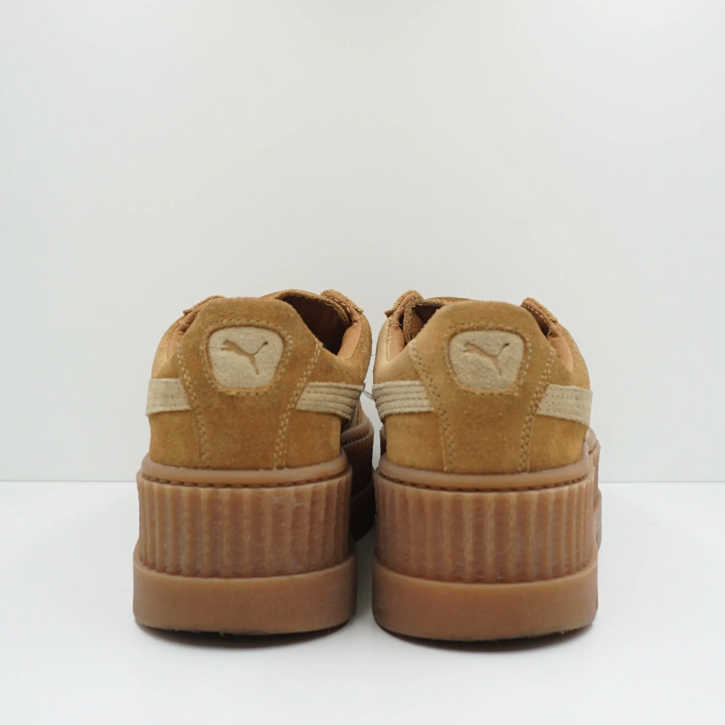 Puma Cleated Creeper Rihanna Fenty Suede Golden Brown (W)