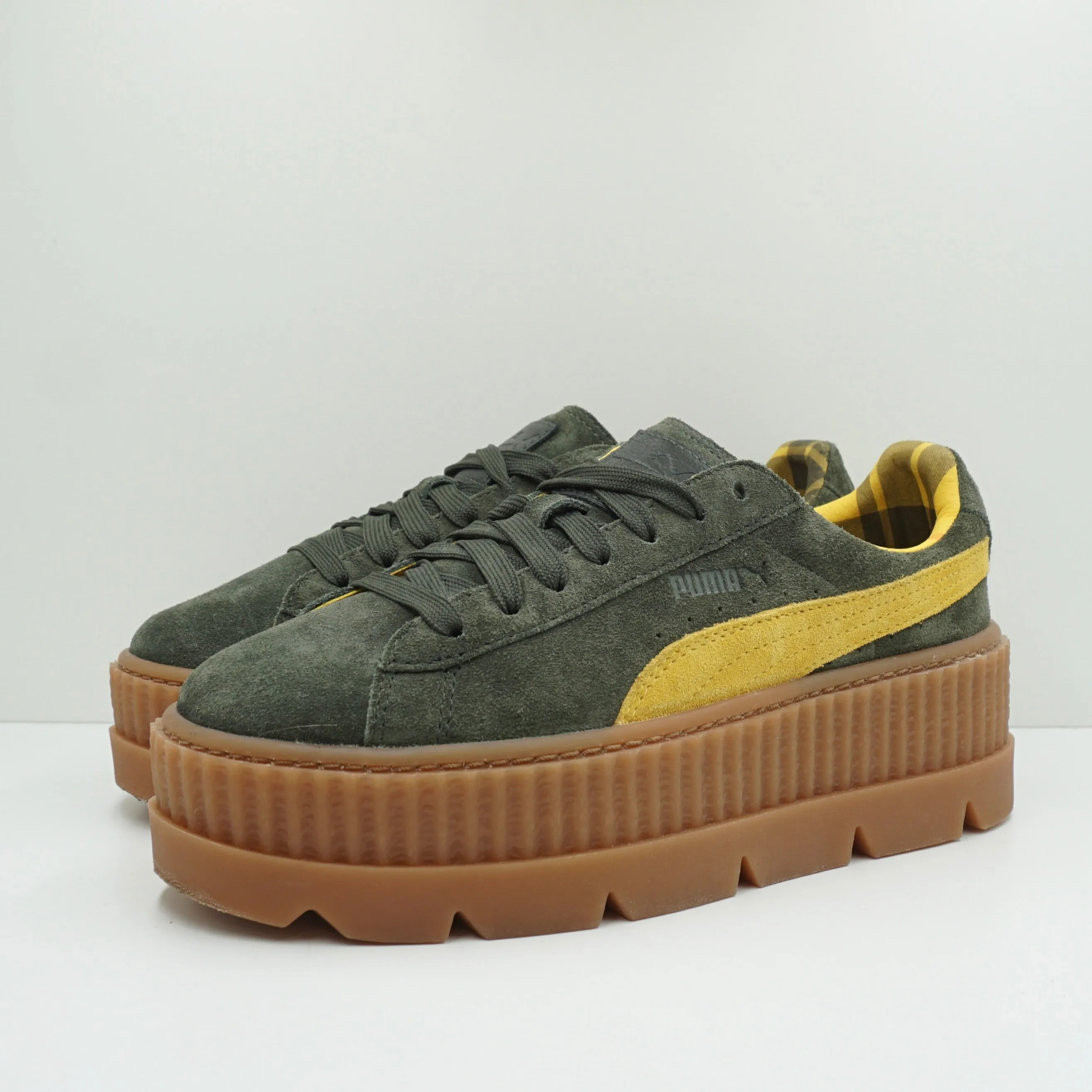 Puma Cleated Creeper Rihanna Fenty Suede Green (W)