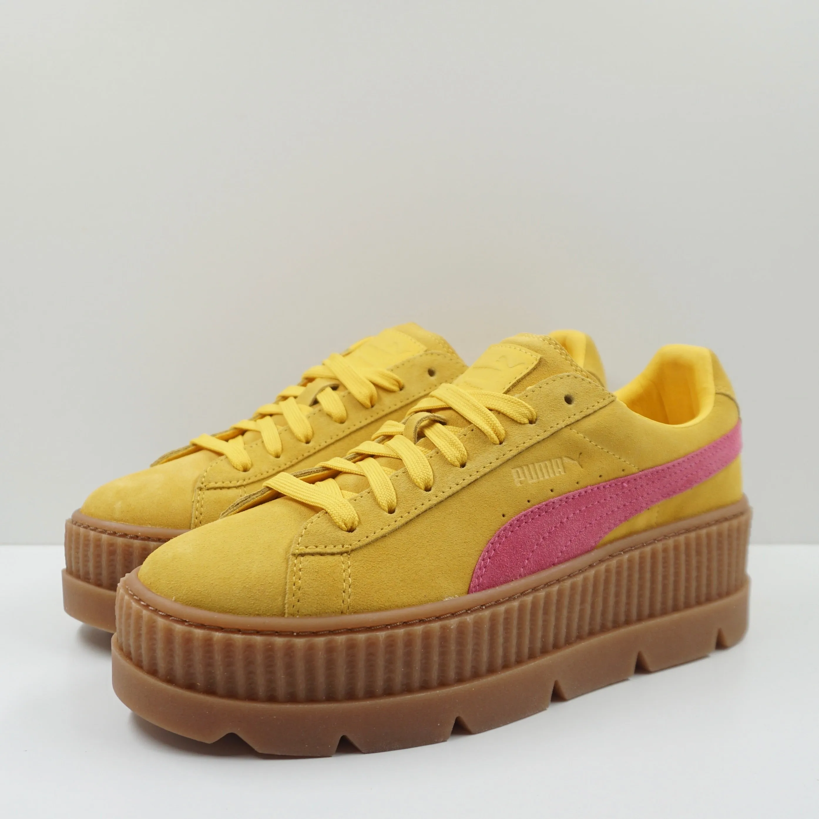 Puma Cleated Creeper Rihanna Fenty Suede Lemon (W)