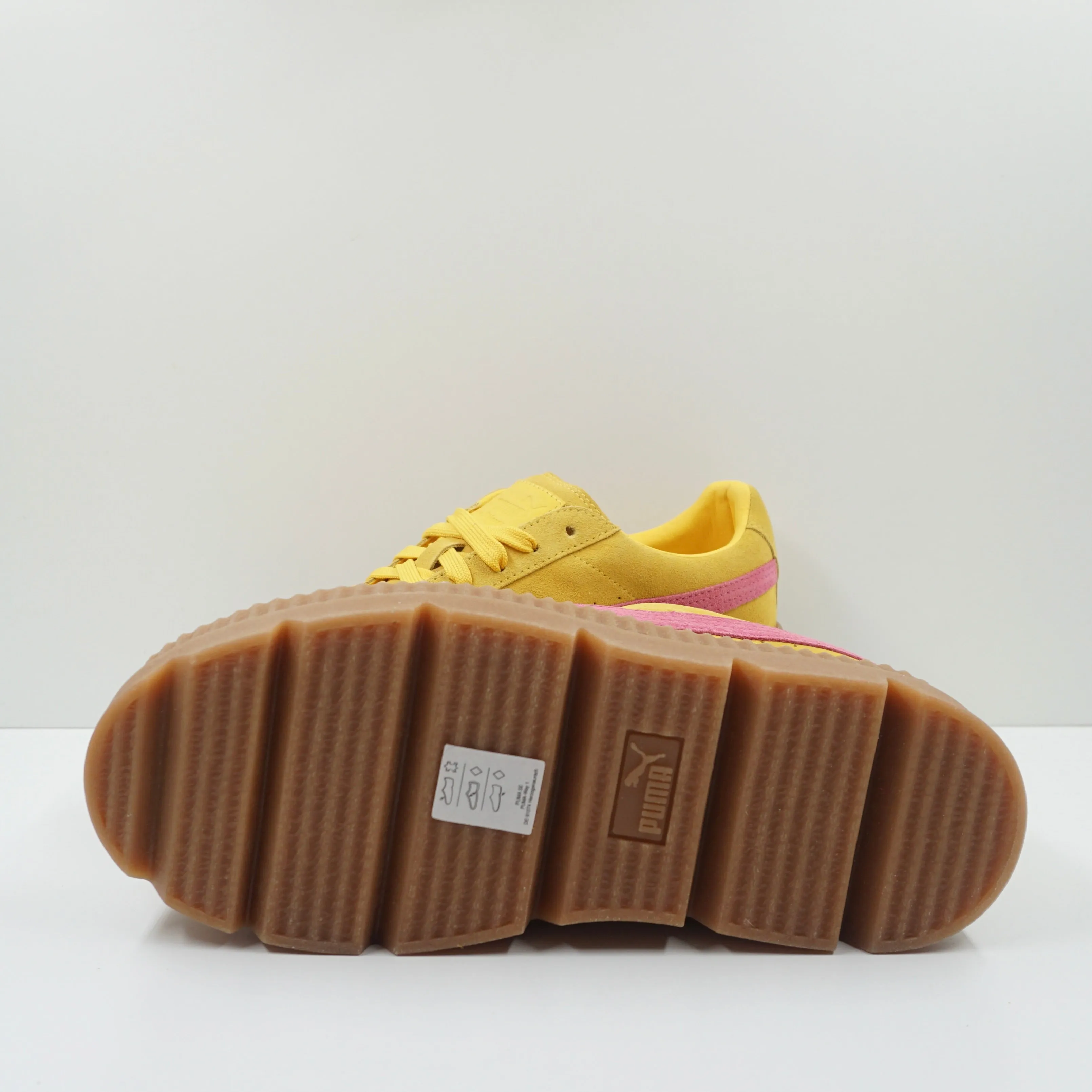 Puma Cleated Creeper Rihanna Fenty Suede Lemon (W)