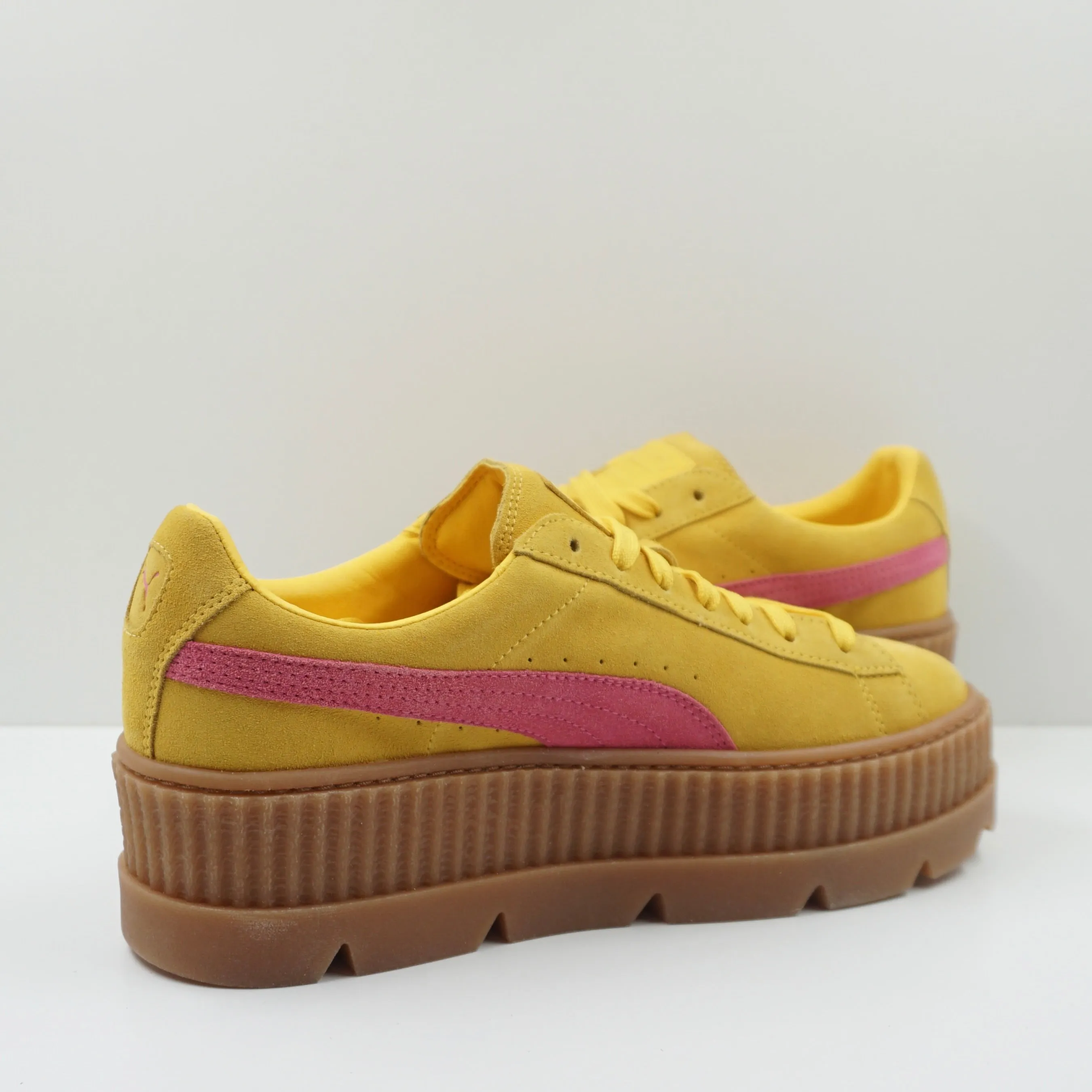 Puma Cleated Creeper Rihanna Fenty Suede Lemon (W)