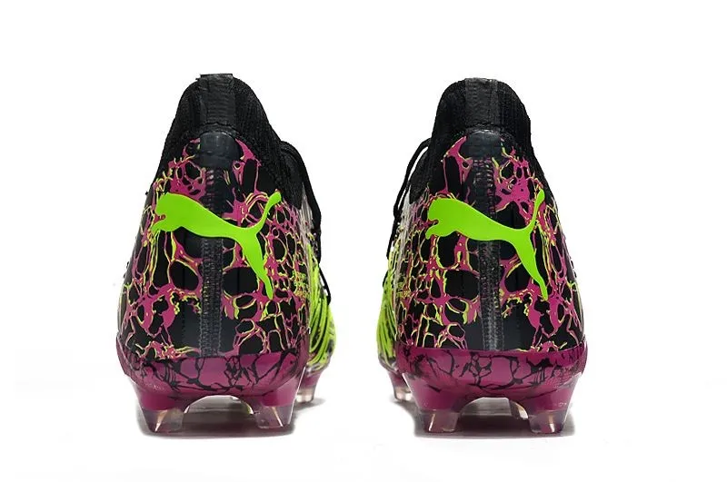 PUMA Future 1.2 FG/AG Origin - Ultra Magenta/PUMA Black/Green Glare