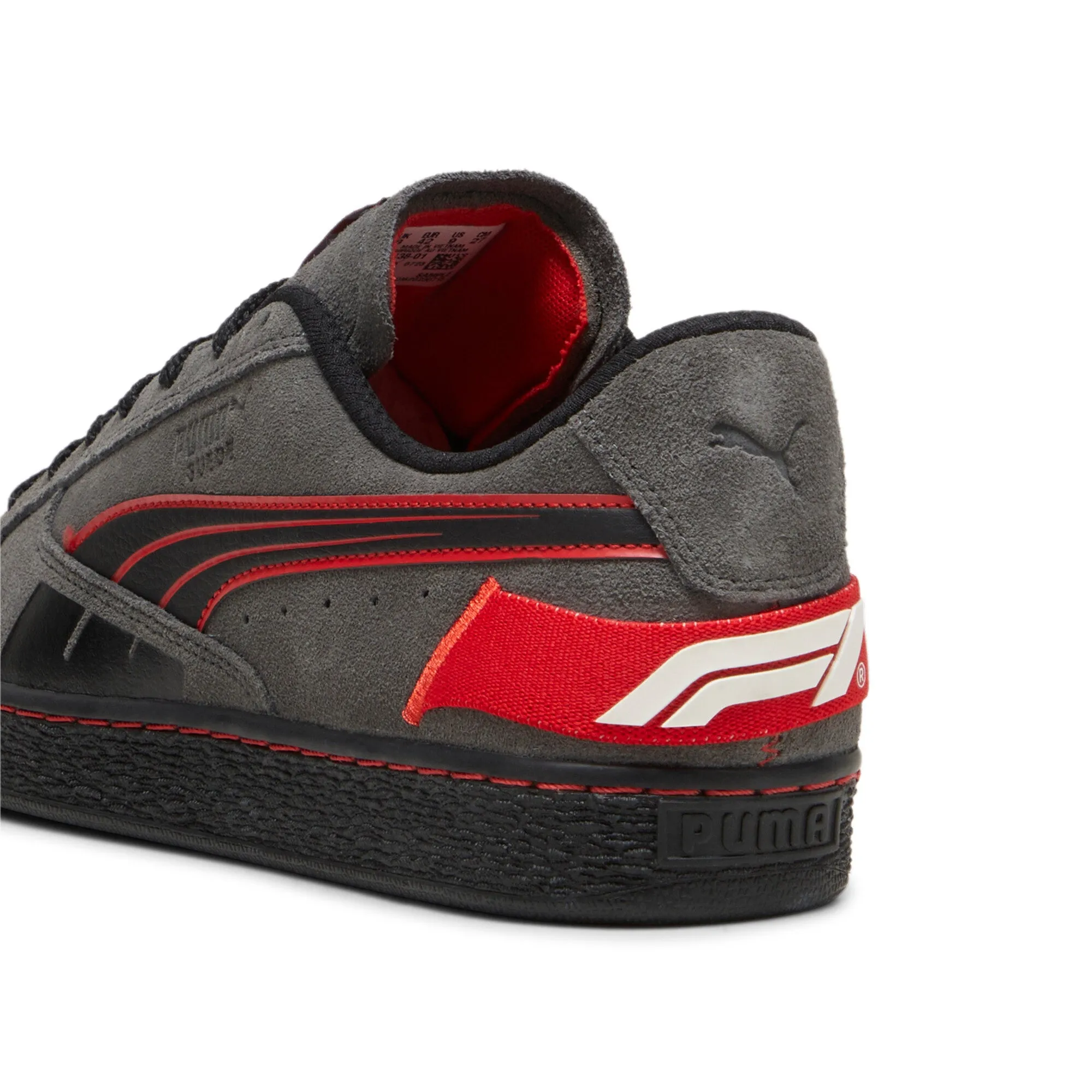 PUMA - Men - F1 Suede Torque - Grey/Red