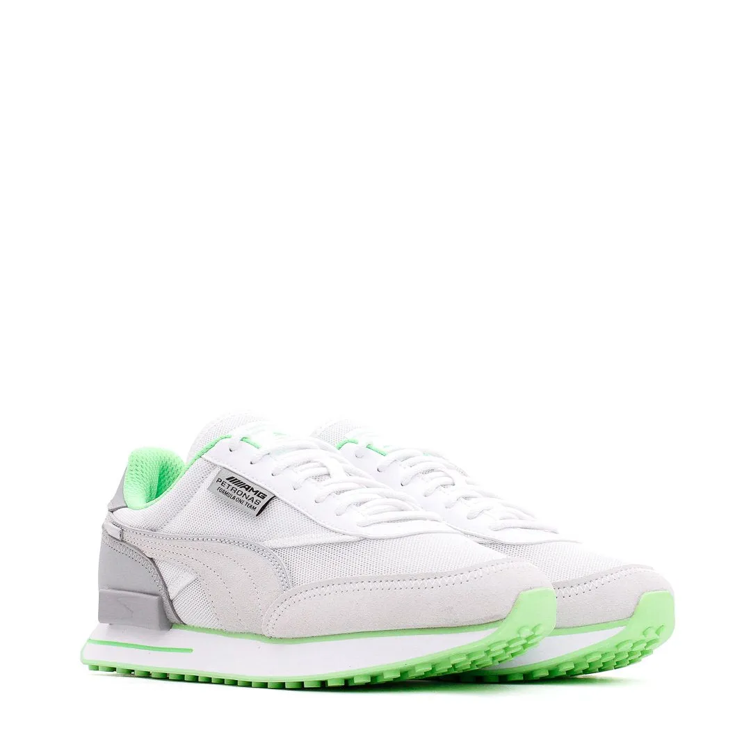 Puma Men MAPF1 Future Rider White Green 306793-01