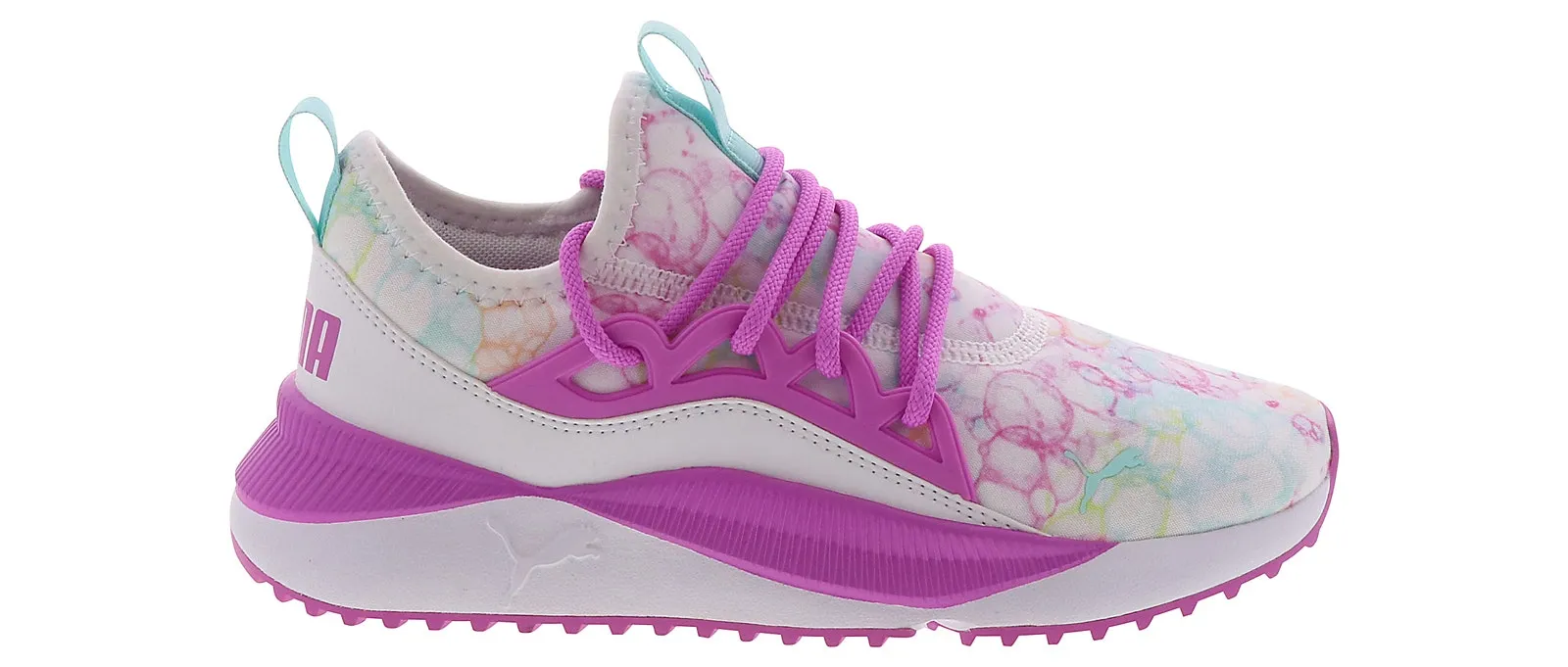 Puma Pacer Future Allure Bubble Dye Junior Girls’ (4-6) Running Shoe