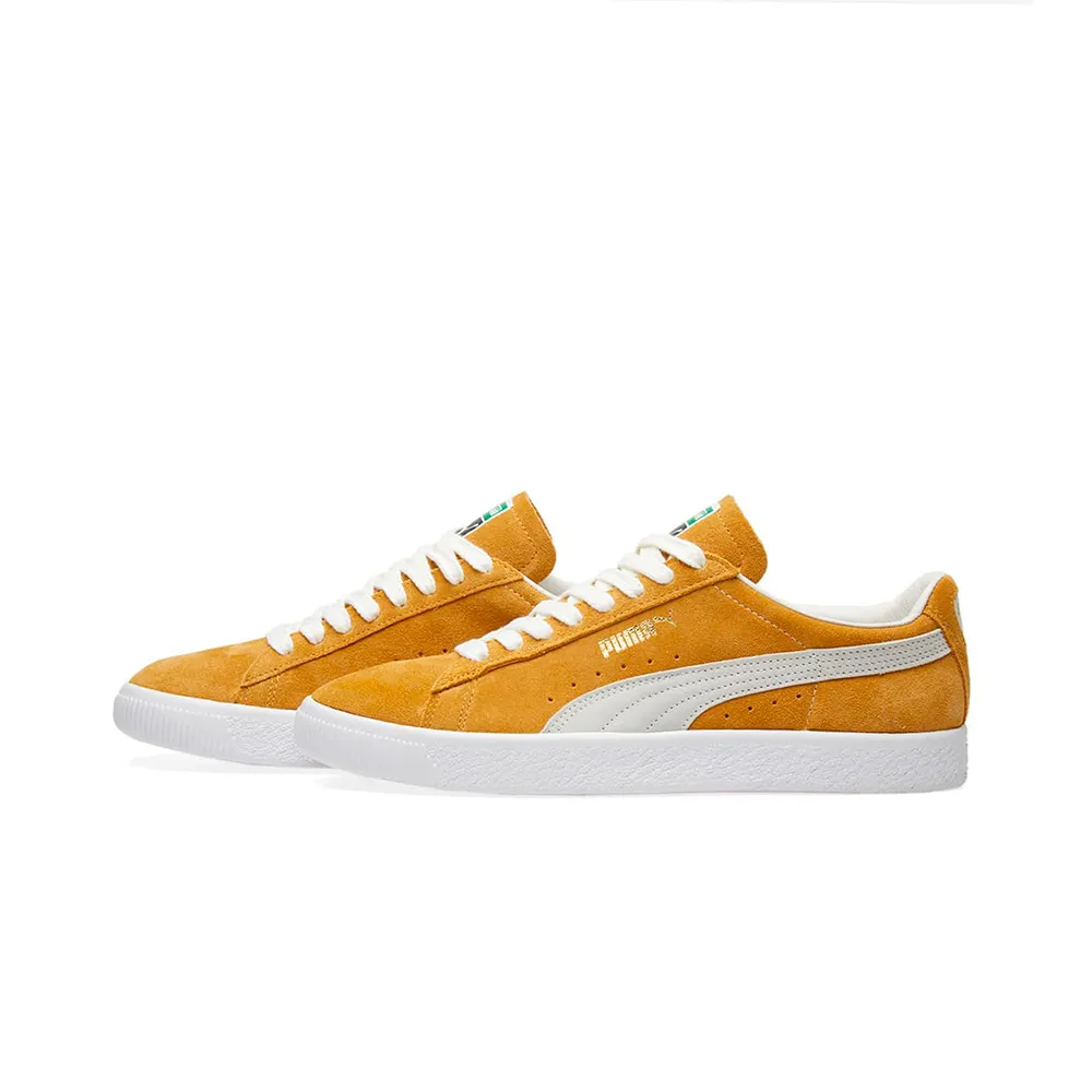 Puma Suede 90681 Honey Mustard 365942 03 White