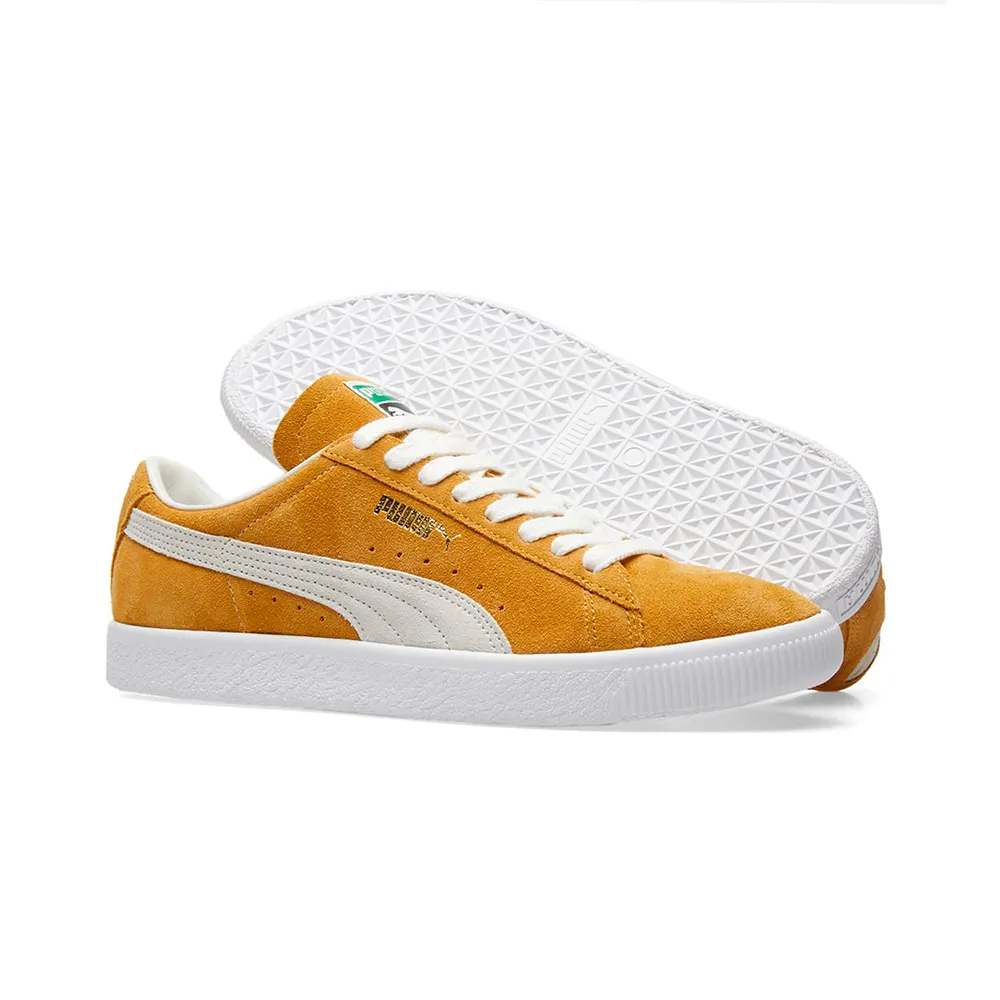 Puma Suede 90681 Honey Mustard 365942 03 White