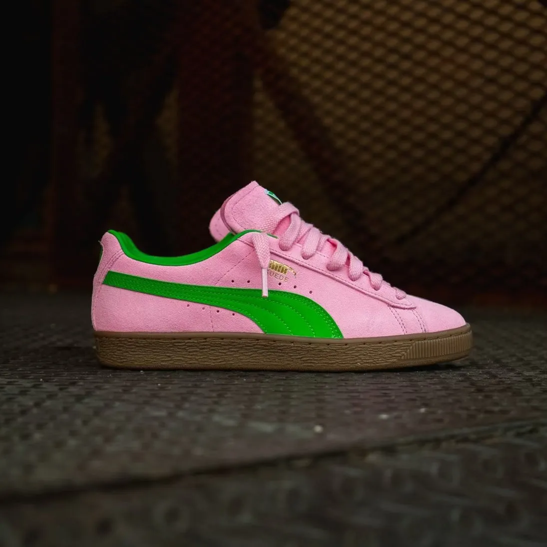 Puma Suede Terrace (Pink/Green)