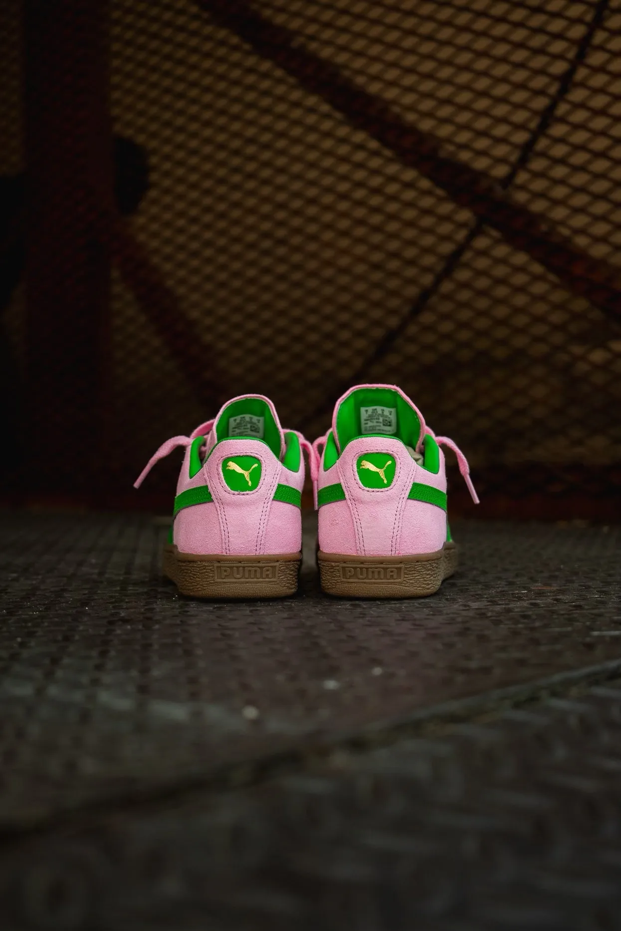 Puma Suede Terrace (Pink/Green)