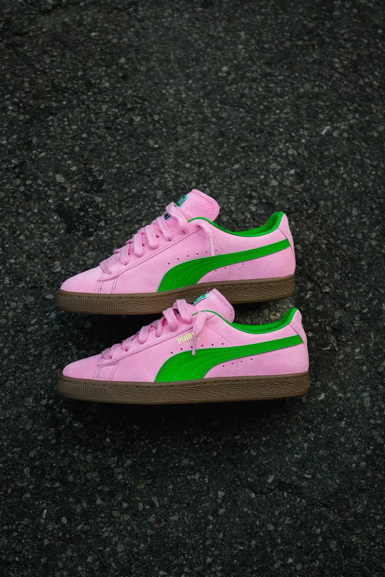 Puma Suede Terrace (Pink/Green)