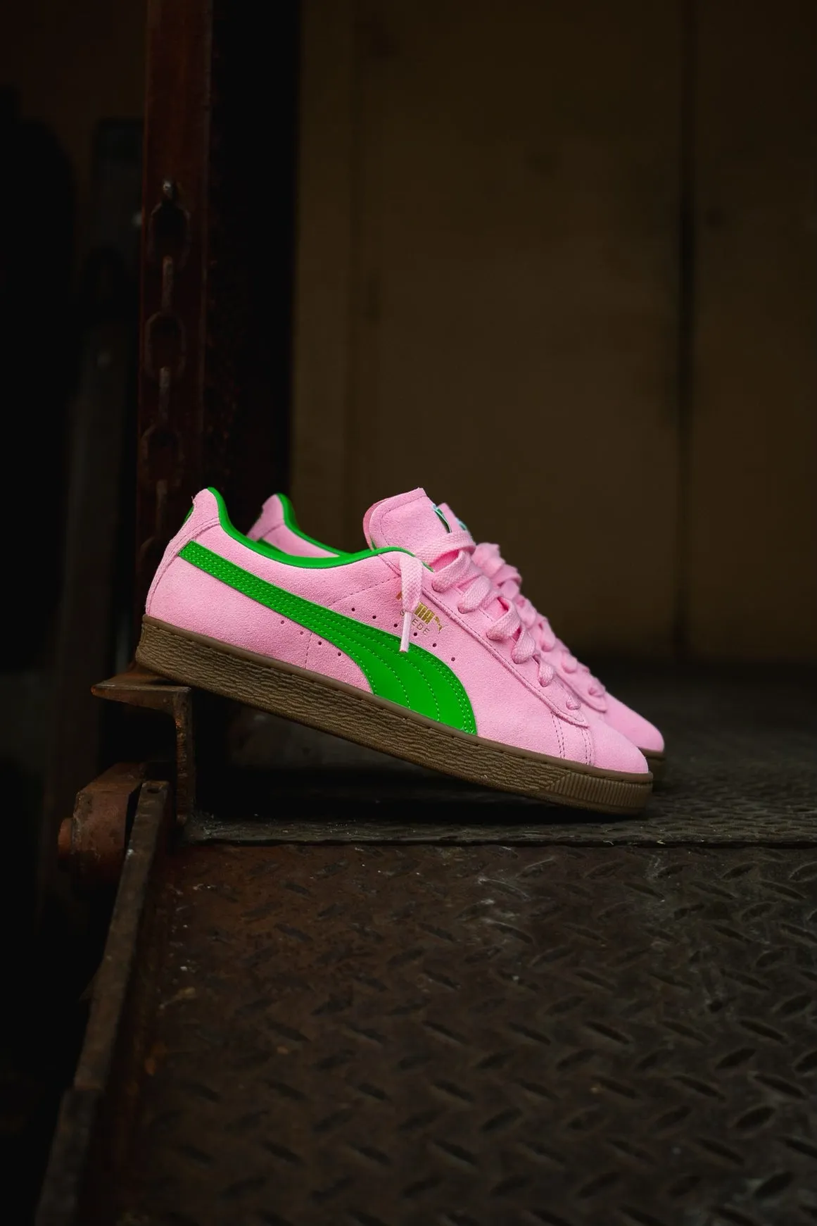 Puma Suede Terrace (Pink/Green)