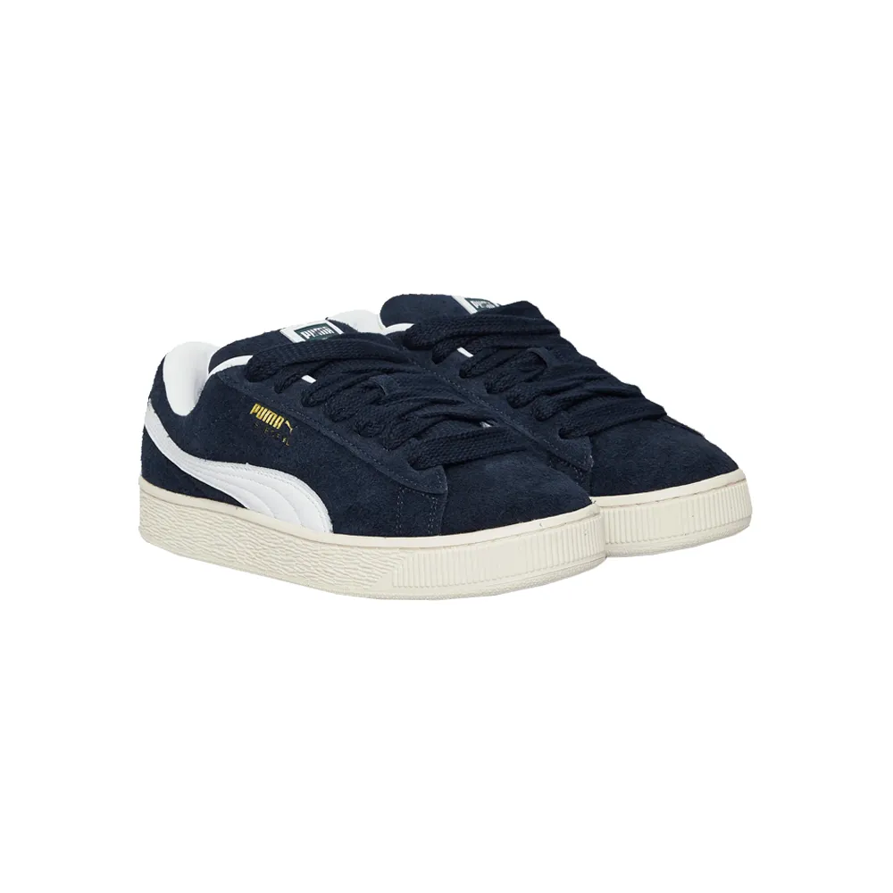 Puma Suede XL Hairy Sneakers Club Navy / Frosted Ivory 397241_01