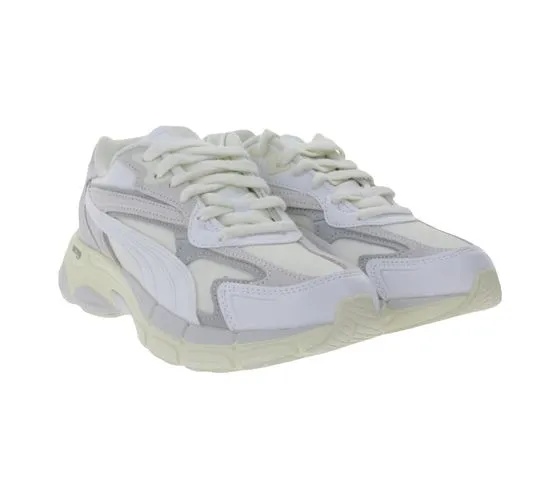 PUMA Teveris Nitro Metallic baskets pour femmes baskets sportives 391095 01 blanc/argent