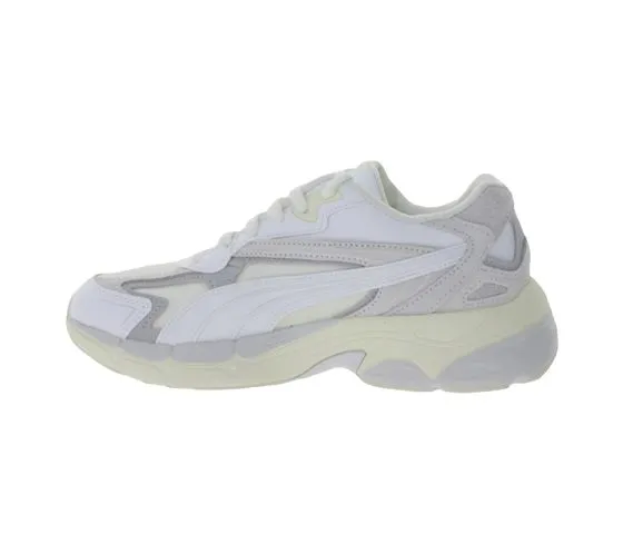 PUMA Teveris Nitro Metallic baskets pour femmes baskets sportives 391095 01 blanc/argent