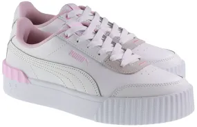 Puma Trainers Womens Carina Lift White Pink