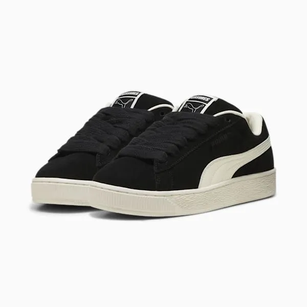 PUMA x PLEASURES Suede XL Men's Sneakers - PUMA Black-Frosted Ivory